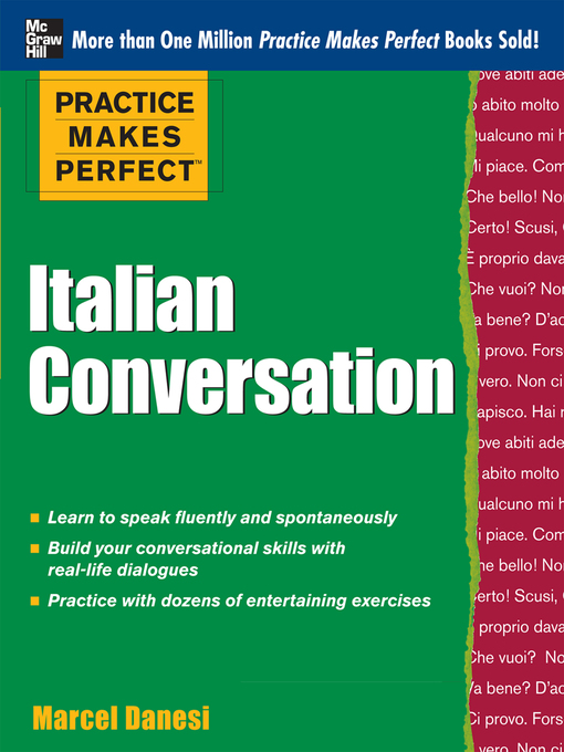 Title details for Italian Conversation by Marcel Danesi - Wait list